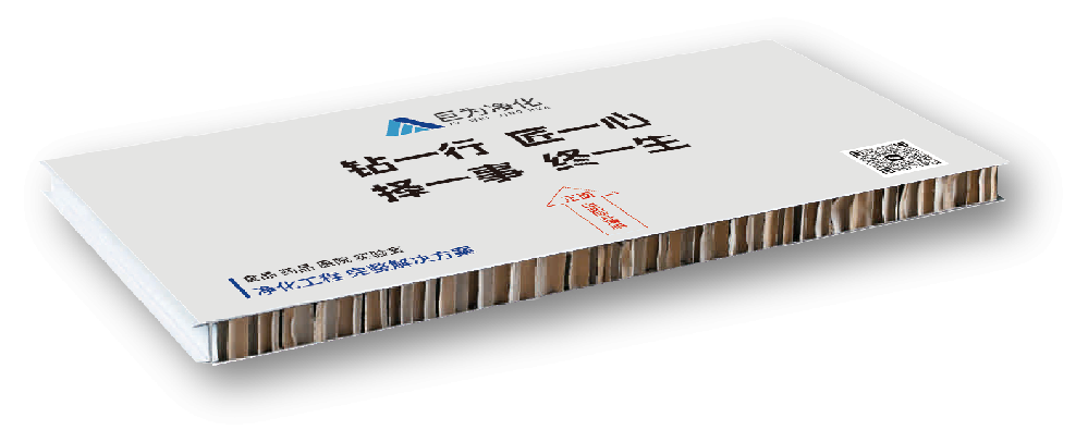 纸蜂窝净化板